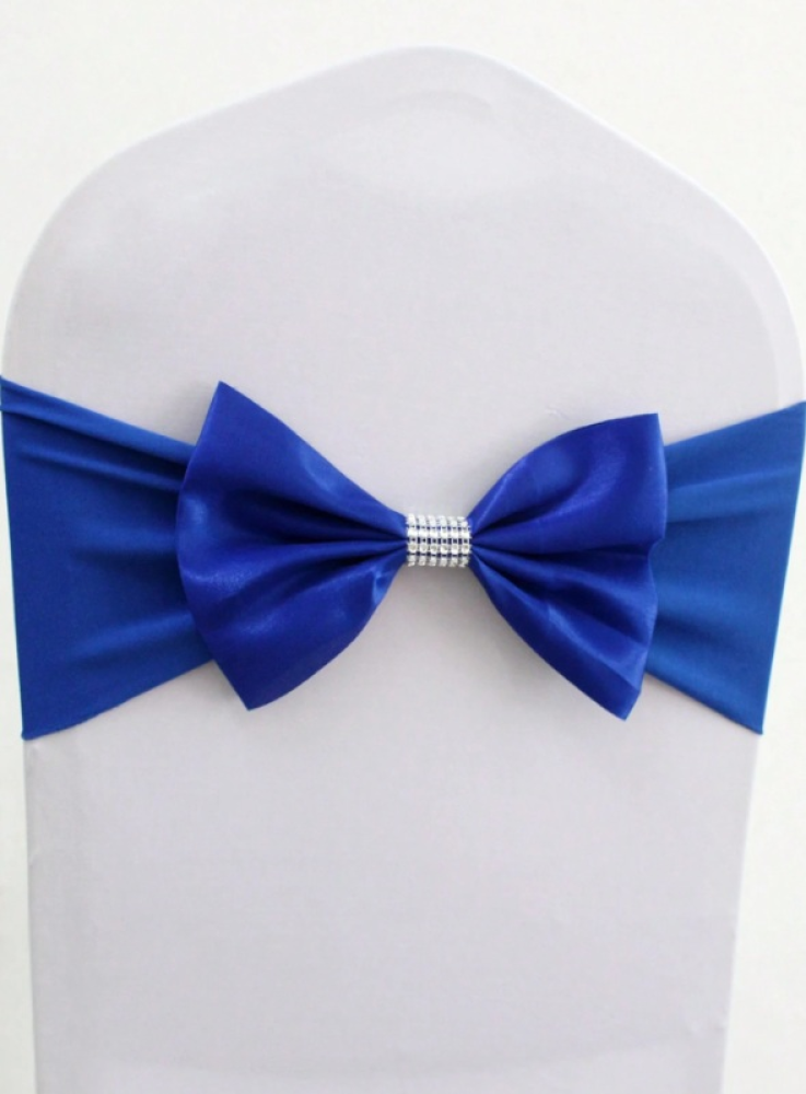 Elastická mašle Modrá_1